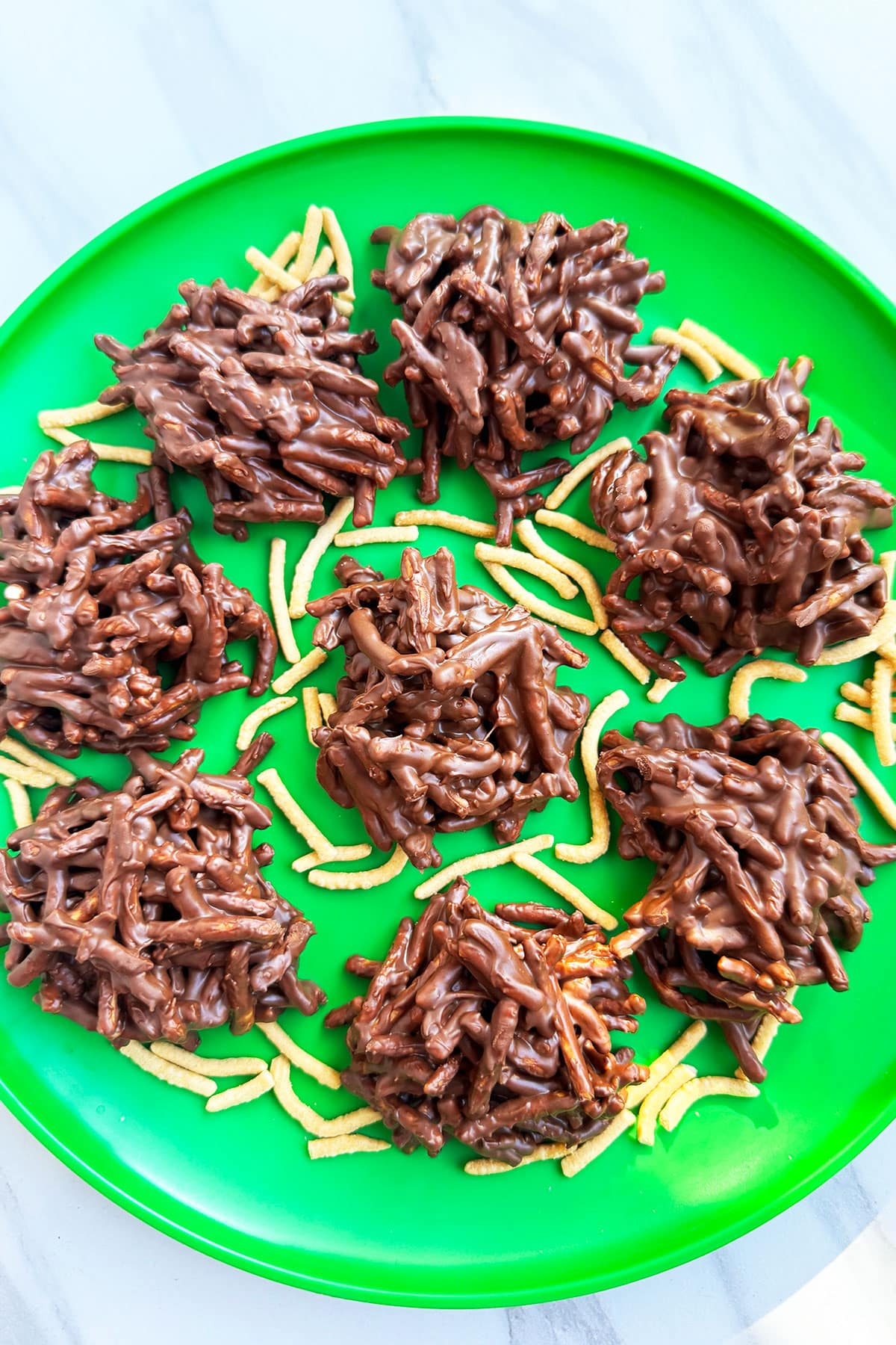 Chocolate Haystack Cookies {No Bake}