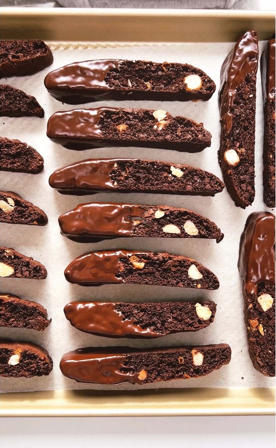 Fruity, Nutty Chocolate Biscotti