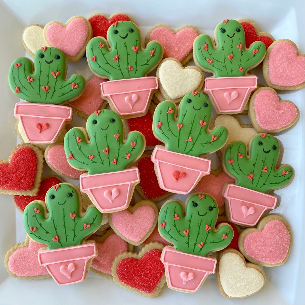 Valentine Cactus Cookie Set | Melissa...
